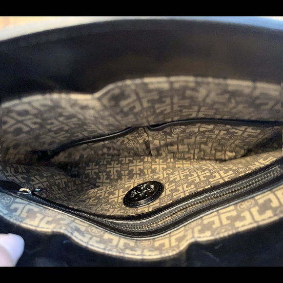 Tory Burch Leather Tote Bag - Picture 10 of 13